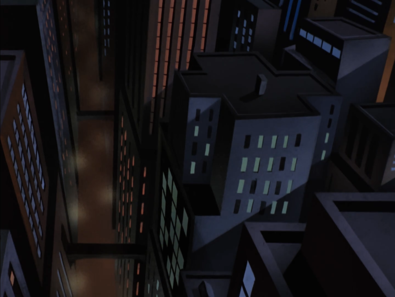 A background from Batman: The Animated Series